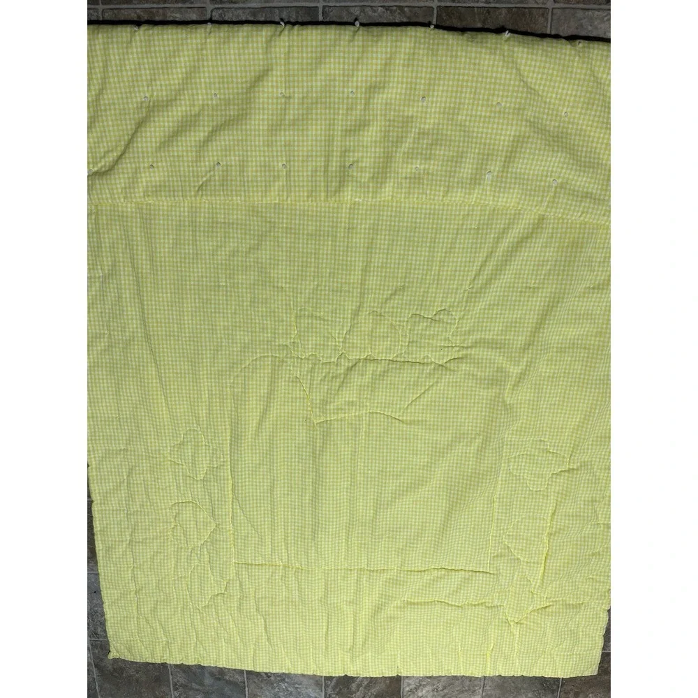 Vintage Handmade Embroidered Baby Kids Quilt 